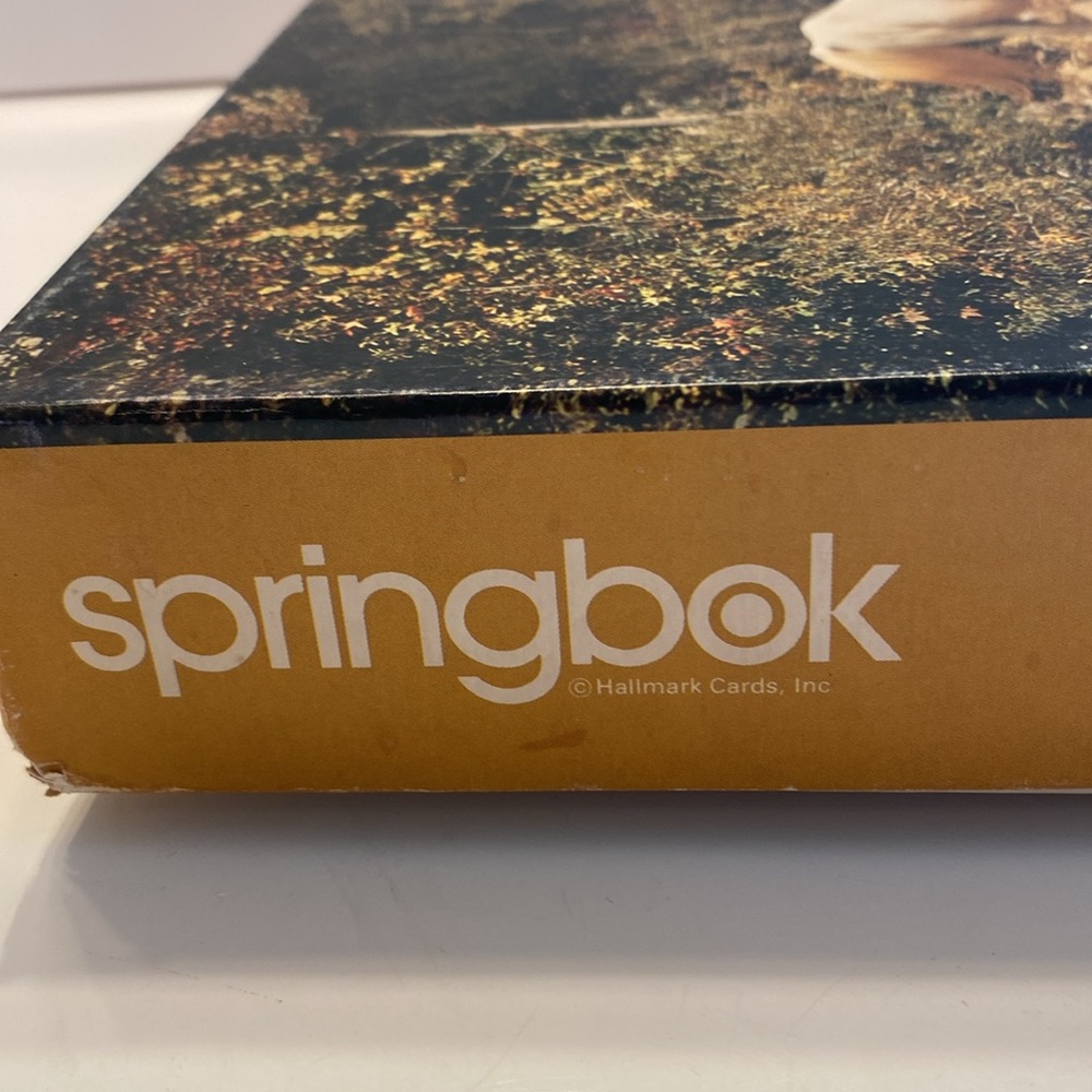 Vintage 80’s  WHITE ARABIAN STALLION JIGSAW PUZZLE, SPRINGBOK, 1000 PIECES. - Picture 5 of 14